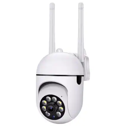 Front. Cluzine - 1080P PTZ WiFi Security Camera, Night Vision,Motion Detection, Outdoor/Indoor Home Surveillance.
