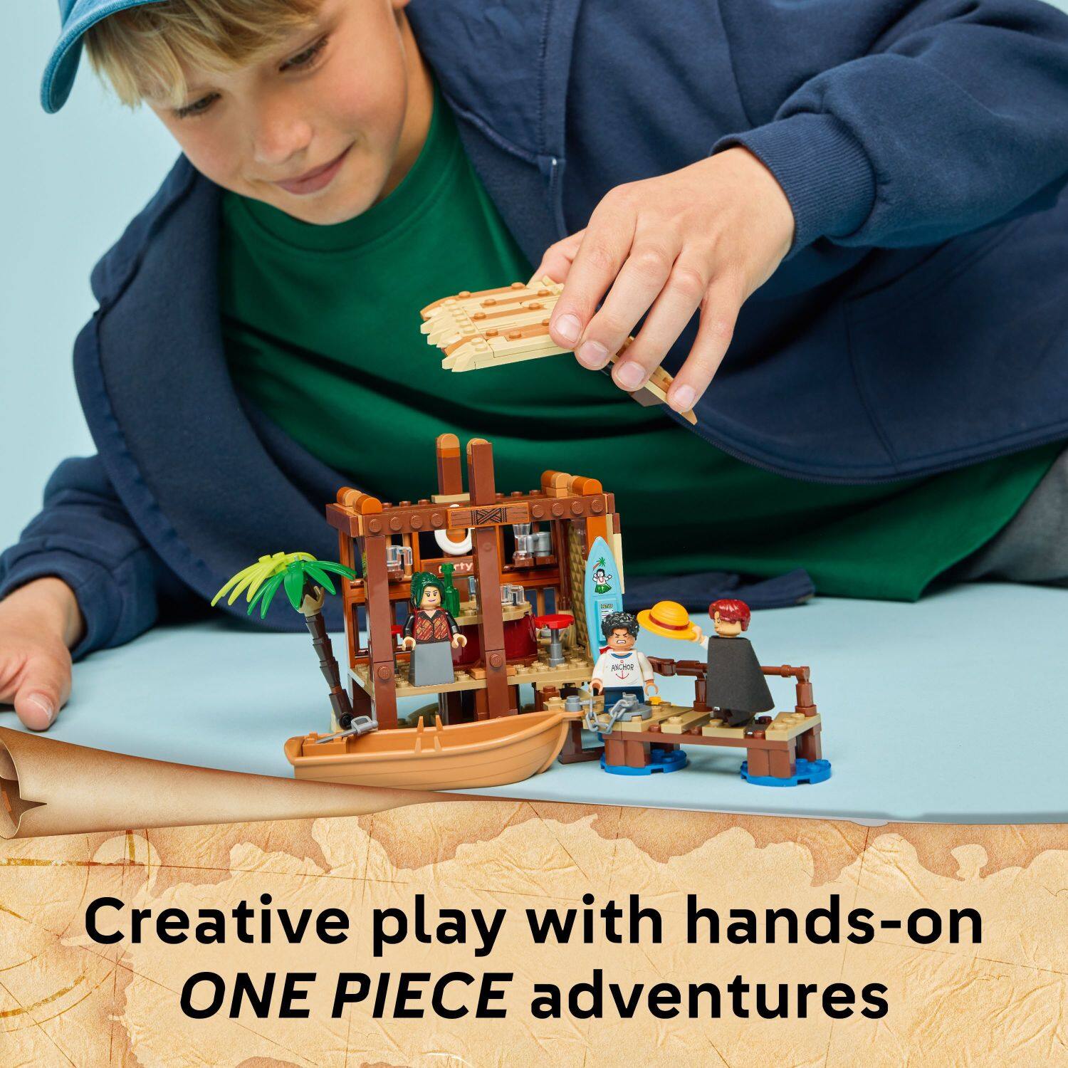 Creative play with hands-on ONE PIECE adventures