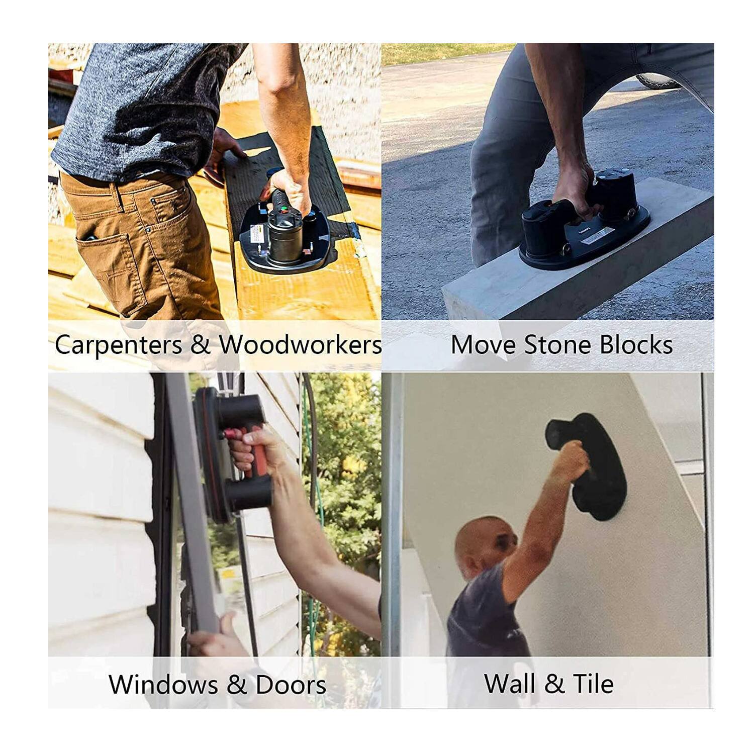 Carpenters & Woodworkers  
Move Stone Blocks  
Windows & Doors  
Wall & Tile