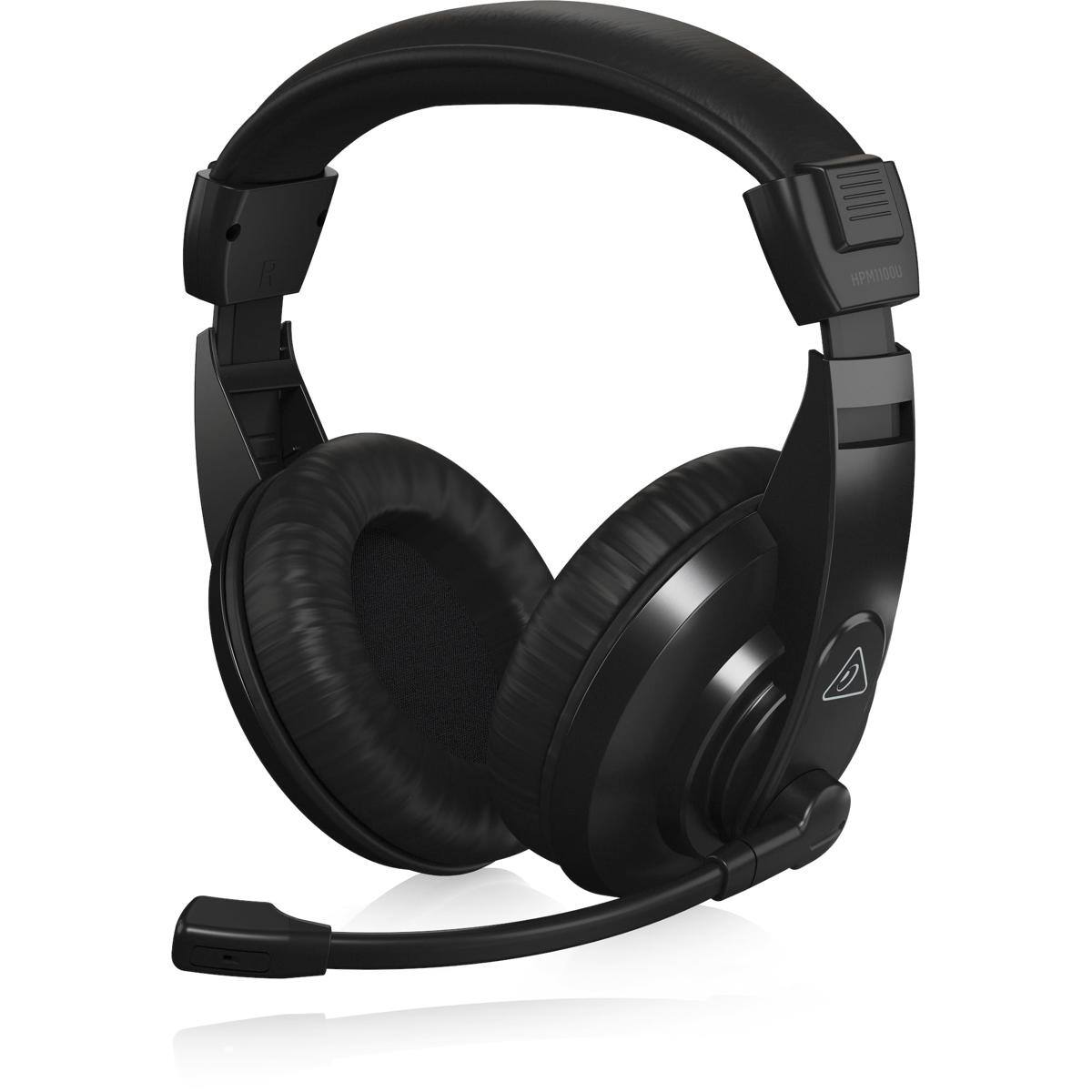 Alt View 3. Behringer - Behringer HPM1100U Closed-Back Multi-Purpose USB Stereo Headset.