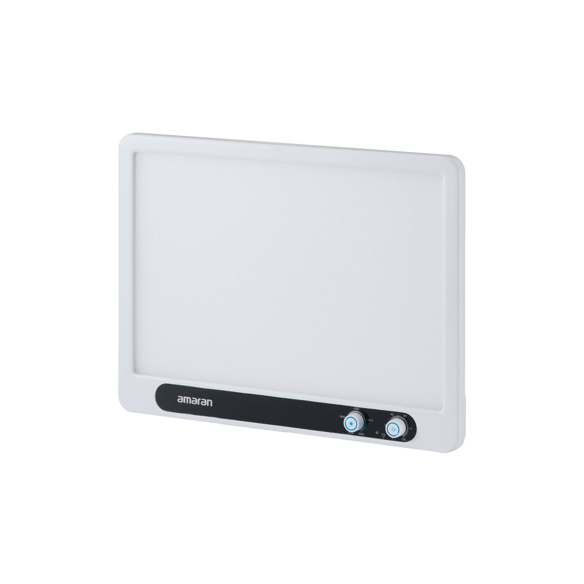 Angle. Amaran - Amaran Verge Edge-Lit LED Panel Light Flicker-Free Eye-Safe - White (US).