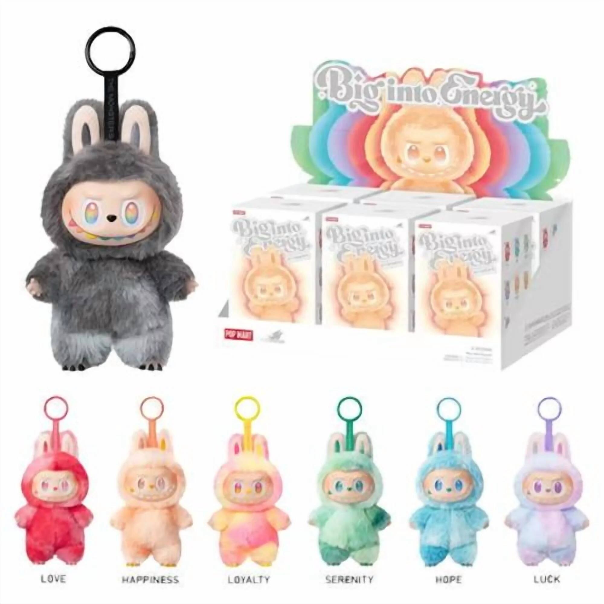 POP MART Labubu The Monsters Big Into Energy Vinyl Plush Blind Box POP MART Labubu The Monsters Big Into Energy Vinyl Plush Blind Box