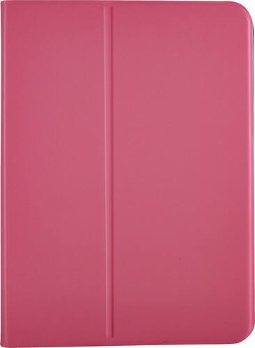 Front. Platinum™ - Slim Folio Case for Samsung Galaxy Tab 3 10.1 - Pink.