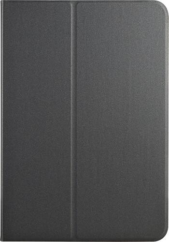 Front Standard. Platinum - Folio Case for Samsung Galaxy Note 10.1 - Gray.