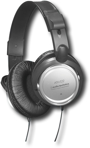 Best Buy: Audio-Technica Dynamic Stereo Headphones ATH-T22