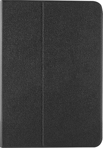 Front. Platinum™ - Rotating Folio Case for Samsung Galaxy Note 10.1 - Black.