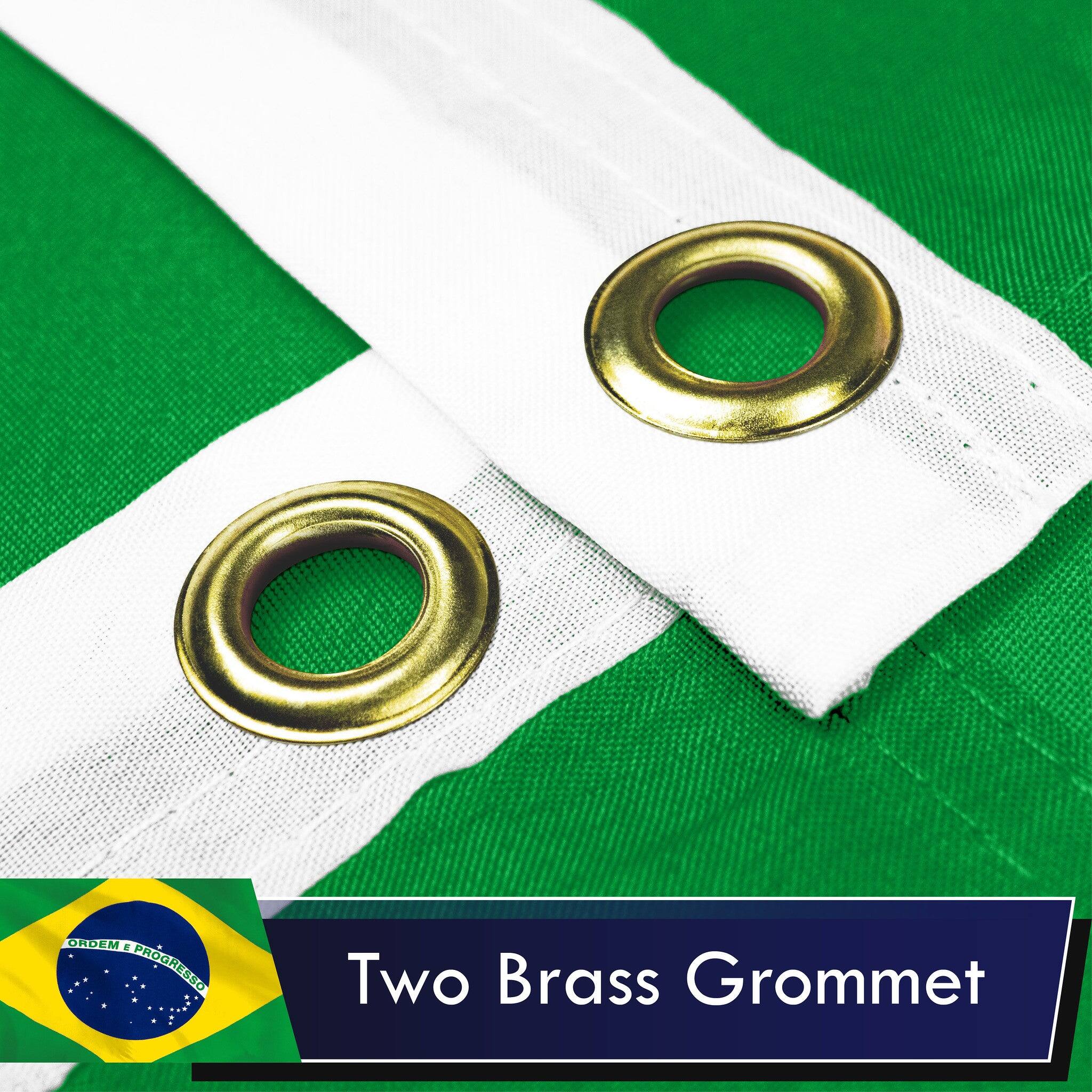 Two Brass Grommet
