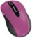 Angle Standard. Microsoft - Wireless Mobile Mouse 4000 - Dragonfruit Pink.