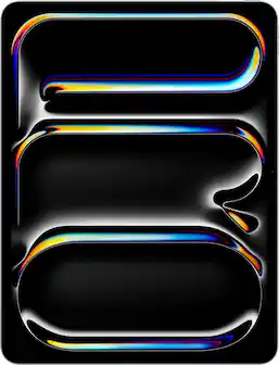 Front. Apple - 13-inch iPad Pro M5 chip Wi-Fi 512GB with OLED - Silver.