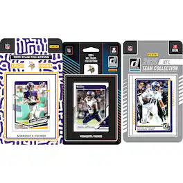 C&I Collectibles - Minnesota Vikings Multi-Season Trading Card Set - Multicolor