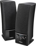Front Zoom. Insignia™ - 2.0 Stereo Computer Speaker System (2-Piece) - Black.