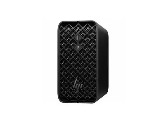 Front. HP - HP Z2 Mini G1a - AMD Ryzen AI 385 - 32GB - 1TB SSD - AMD Radeon 8050S - Windows 11 Pro - Black.