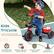 Kids Tricycle
Learns to ride and go on countless adventures
Suitable Age: 2-5 years old
Weight Capacity: 55 lbs. (25 kg)
Sturdy & Safe Material
Stylish Appearance