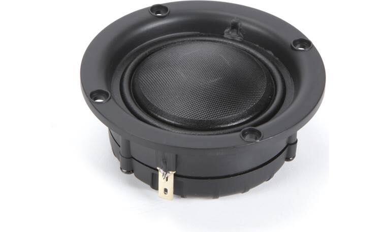 Back. Infinity - INFINITY KAPPA203S 2” car audio  midrange  w/bandpass crossover enclosure - Black.