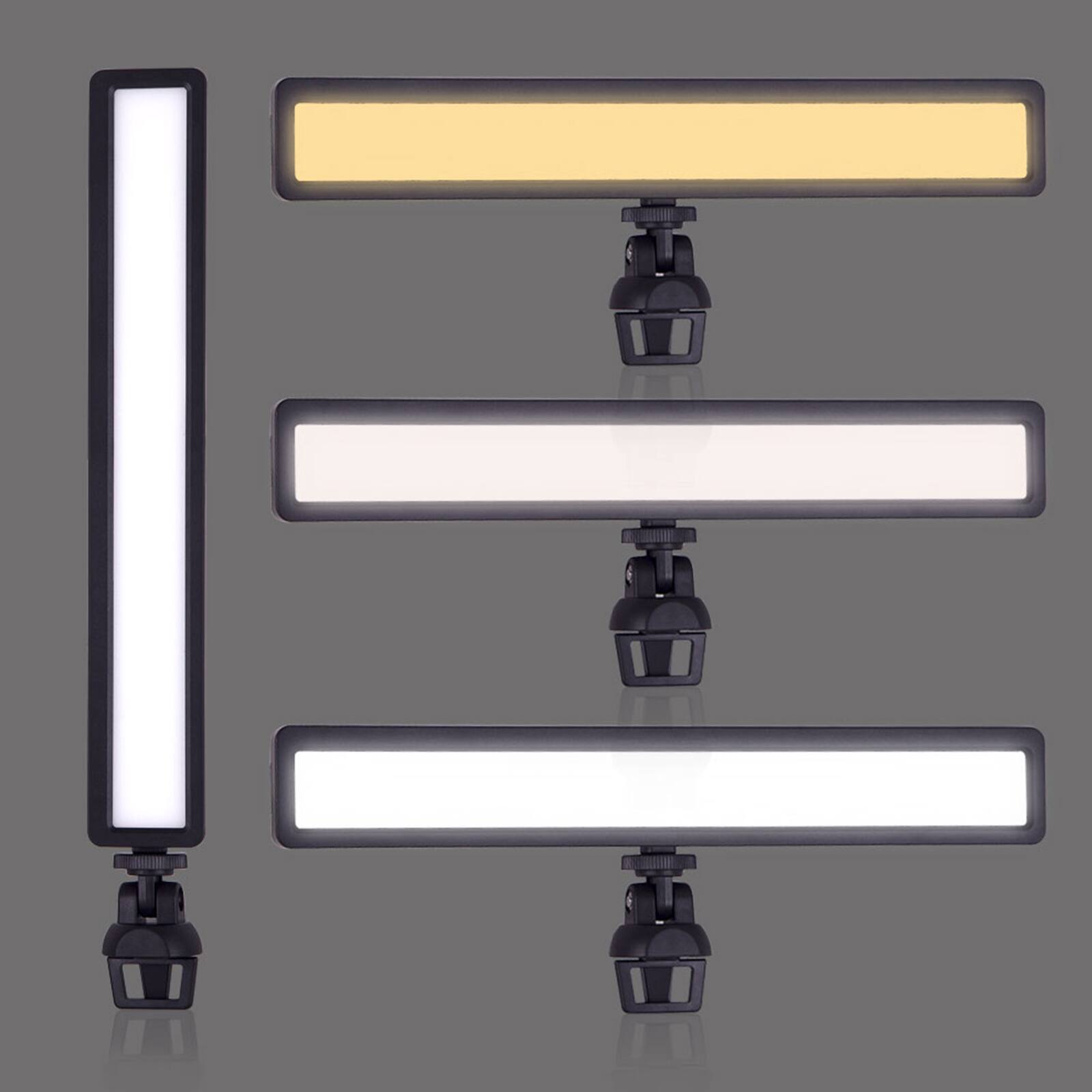 Alt View 6. Topteng - WS66 Portable LED Video Light - 2500K-9000K Adjustable, ≥95 CRI, with Clip & Tripod for Live/Phone/Camera.