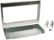 Front Zoom. 27" Built-In Trim Kit for Select GE Microwaves - Stainless steel.