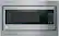 Alt View 12. GE - 27" Built-In Trim Kit for Select GE Microwaves - Stainless steel.
