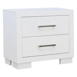 Coaster Home Furnishings - Jessica 2-drawer Nightstand - White
