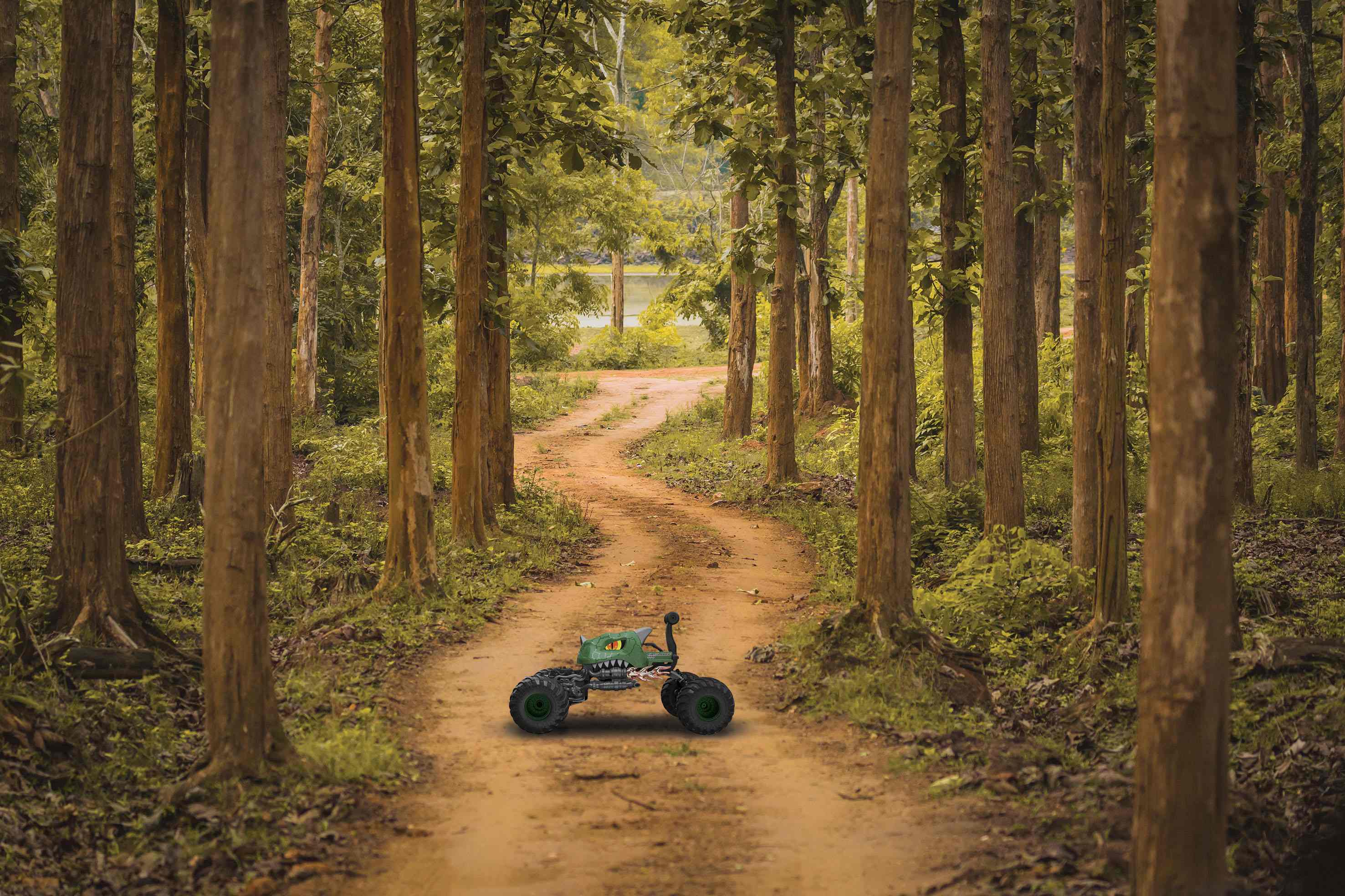 Alt View 7. Lexibook - CROSSLANDER DINO, Standing Rotation with Light Effects.