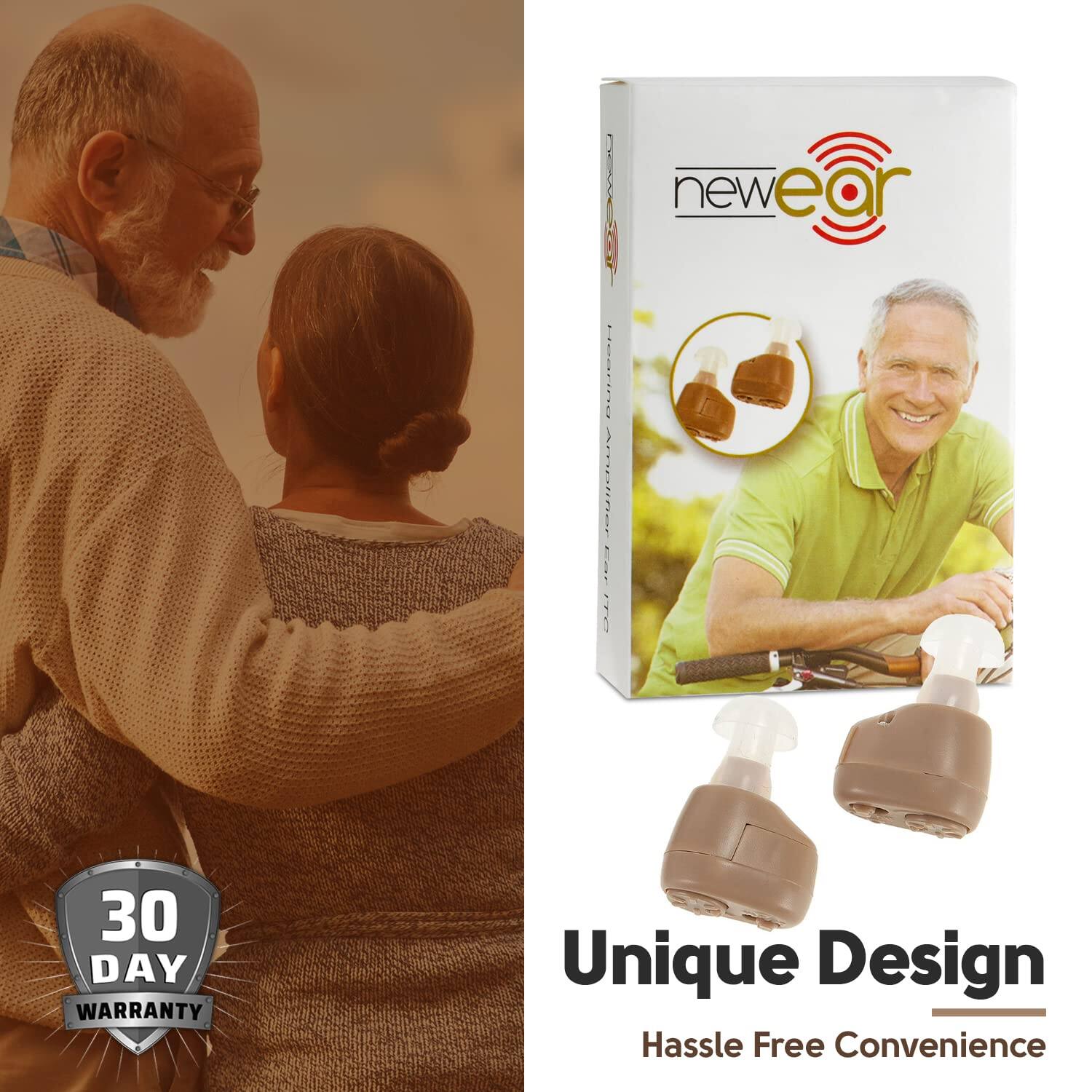 new ear

30 DAY WARRANTY

Unique Design
Hassle Free Convenience