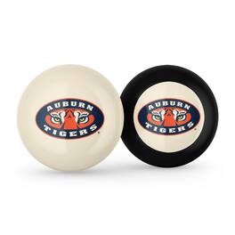 Imperial - Auburn Tigers Logo Cue Ball & 8 Ball Combo Set - White