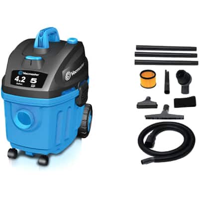 Front. VacMaster - 4-Gallon HEPA Wet/Dry Vacuum - Multi.