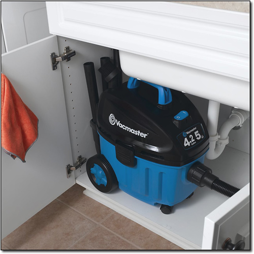 Alt View 1. VacMaster - 4-Gallon HEPA Wet/Dry Vacuum - Multi.