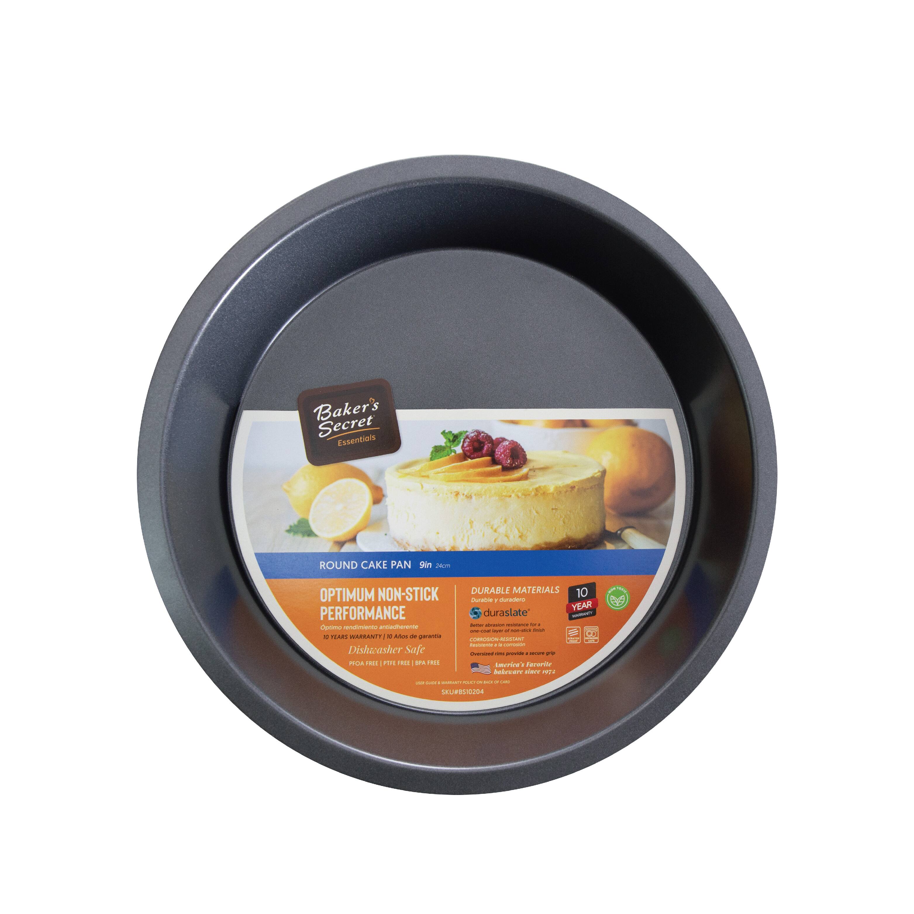 Baker's Secret Essentials

ROUND CAKE PAN 9 in (23 cm)

OPTIMUM NON-STICK PERFORMANCE
10 YEARS WARRANTY* 100% non-stick guarantee
Dishwasher Safe

DURABLE MATERIALS
10 YEAR
duraslate™
10 YEAR WARRANTY* 100% non-stick guarantee
Dishwasher Safe

*10 YEAR WARRANTY* 100% non-stick guarantee

DURABLE MATERIALS
10 YEAR
duraslate™

Baker's Secret Essentials

ROUND CAKE PAN 9 in (23 cm)

OPTIMUM NON-STICK PERFORMANCE
10 YEARS WARRANTY* 100% non-stick guarantee
Dishwasher Safe

DURABLE MATERIALS
10 YEAR
duraslate™

*10 YEAR WARRANTY* 100% non-stick guarantee

Baker's Secret Essentials

ROUND CAKE PAN 9 in (23 cm)

OPTIMUM NON-STICK PERFORMANCE
10 YEARS WARRANTY* 100% non-stick guarantee
Dishwasher Safe

DURABLE MATERIALS
10 YEAR
duraslate™

*10 YEAR WARRANTY* 100% non-stick guarantee

Baker's Secret Essentials

ROUND CAKE PAN 9 in (23 cm)

OPTIMUM NON-STICK PERFORMANCE
10 YEARS WARRANTY* 100% non-stick guarantee
Dishwasher Safe

DURABLE MATERIALS
10 YEAR
duraslate™

*10 YEAR WARRANTY* 100% non-stick guarantee

Baker's Secret Essentials

ROUND CAKE PAN 9 in (23 cm)

OPTIMUM NON-STICK PERFORMANCE
10 YEARS WARRANTY* 100% non-stick guarantee
Dishwasher Safe

DURABLE MATERIALS
10 YEAR
duraslate™

*10 YEAR WARRANTY* 100% non-stick guarantee

Baker's Secret Essentials

ROUND CAKE PAN 9 in (23 cm)

OPTIMUM NON-STICK PERFORMANCE
10 YEARS WARRANTY* 100% non-stick guarantee
Dishwasher Safe

DURABLE MATERIALS
10 YEAR
duraslate™

*10 YEAR WARRANTY* 100% non-stick guarantee

Baker's Secret Essentials

ROUND CAKE PAN 9 in (23 cm)

OPTIMUM NON