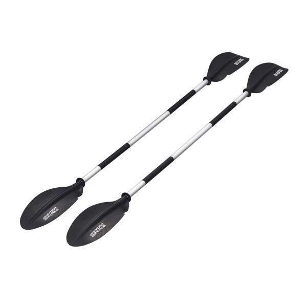 Alt View 5. Bestway - Bestway Hydro Force 91” Adjustable Aluminum Locking Kayak Paddle and Grip, Black - Black.