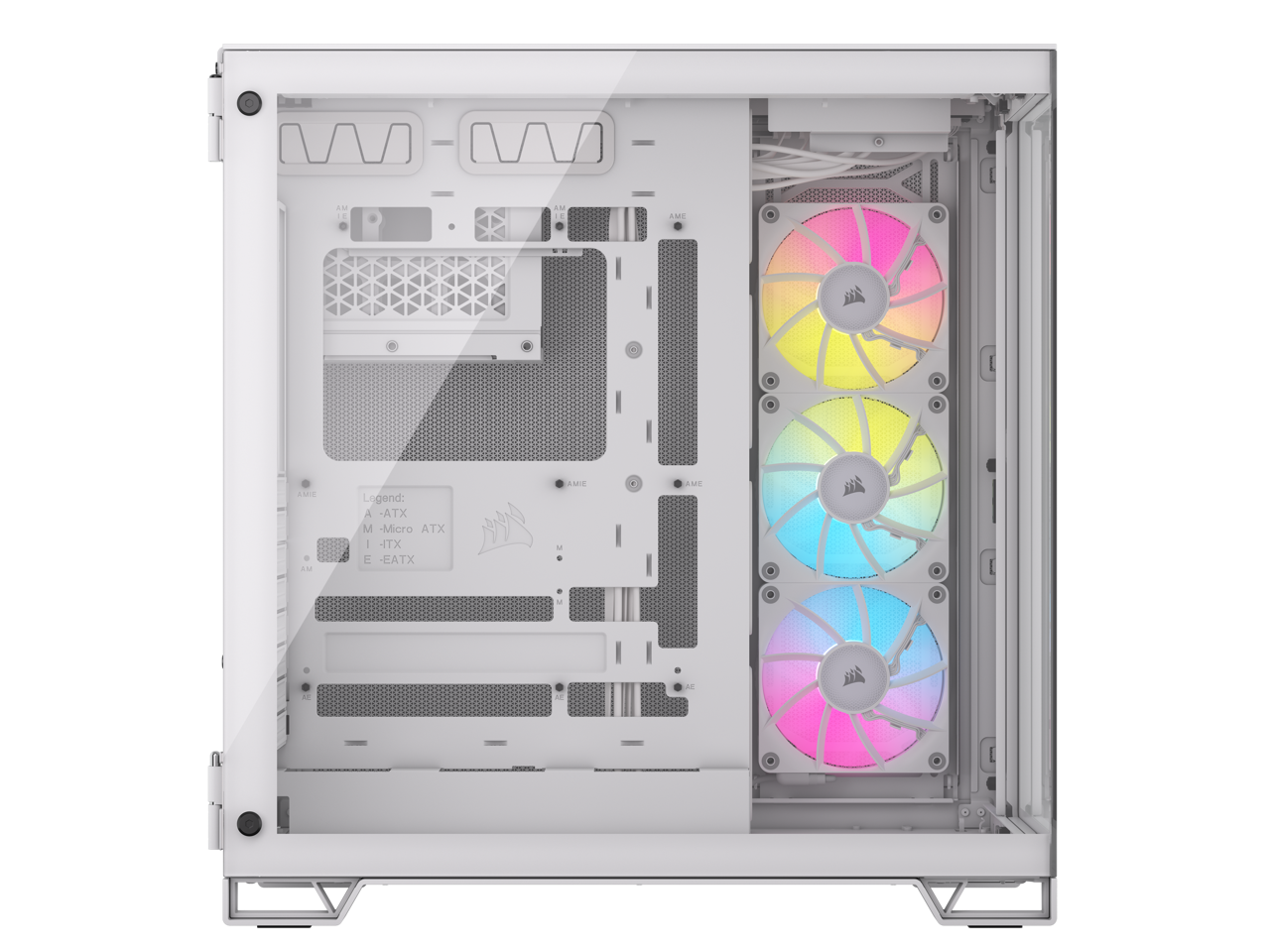 Legend:
A - ATX
M - Micro ATX
I - ITX
E - EATX

ATX
Micro ATX
ITX
EATX