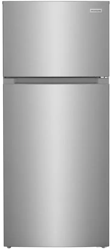 Frigidaire - 16.0 Cu. Ft. Garage Ready Top Freezer Refrigerator - Stainless Steel
