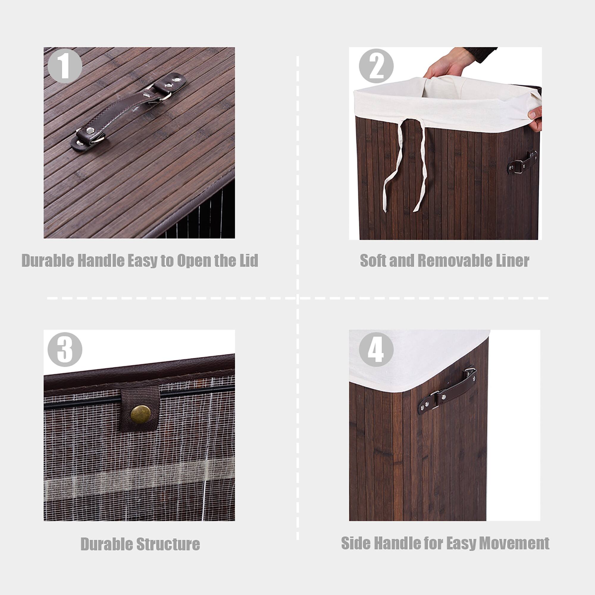 1. Durable Handle Easy to Open the Lid
2. Soft and Removable Liner
3. Durable Structure Side Handle for Easy Movement