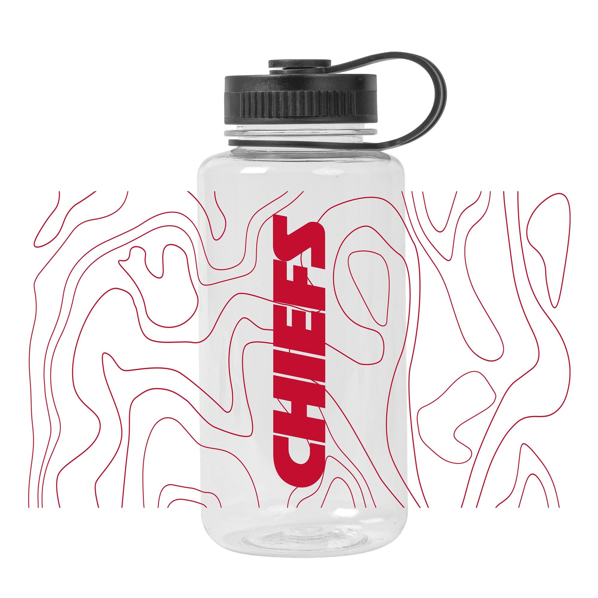 Alt View 2. Logo Brands - Kansas City Chiefs 38oz. Hydration Bottle - Multicolor.