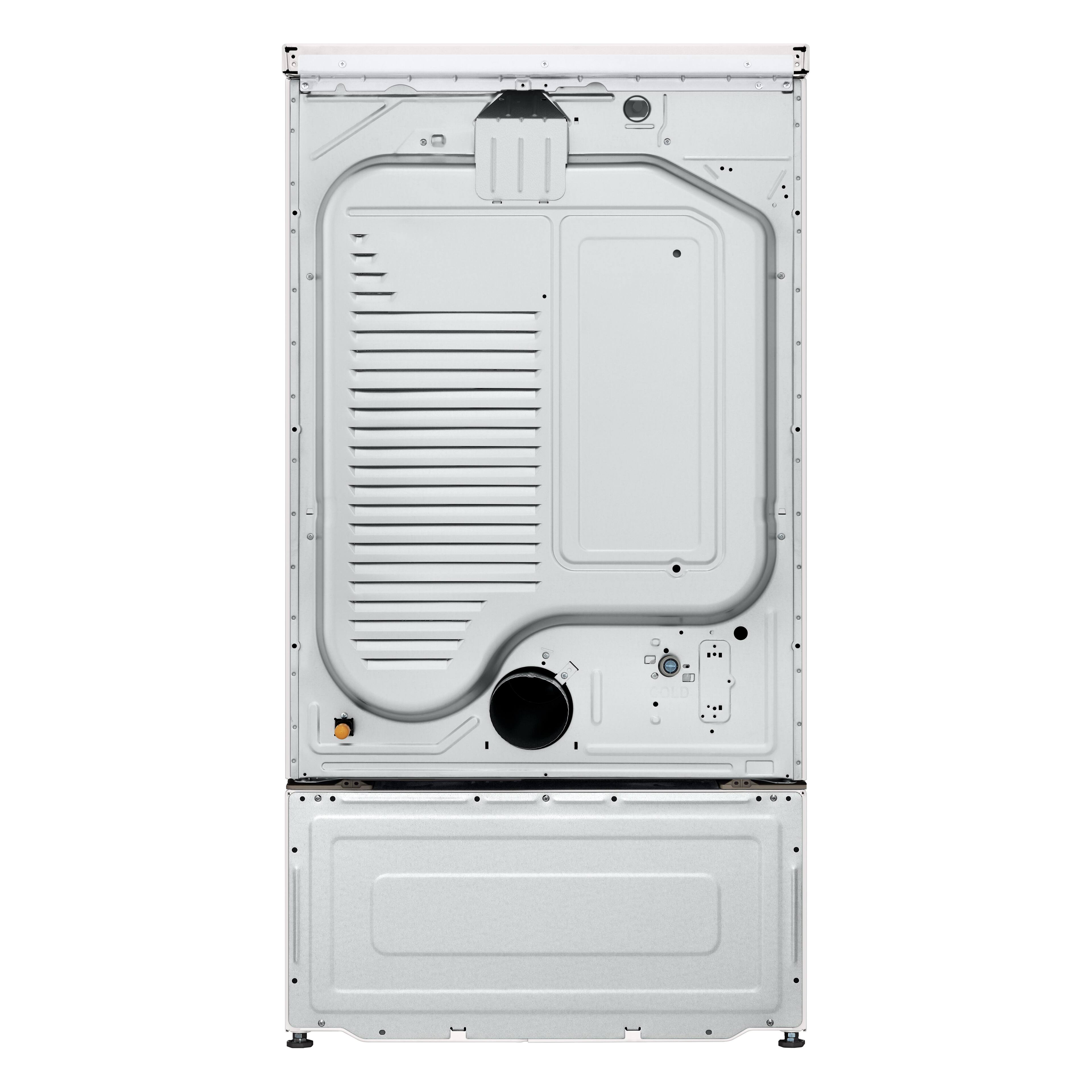 Alt View 10. LG - 27" Laundry Pedestal with Storage Drawer - Alpine White.