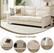 Exquisite Details
- Curved Armrests
- Sturdy Feet
- Removable Backrest
- Thick Seat Cushion