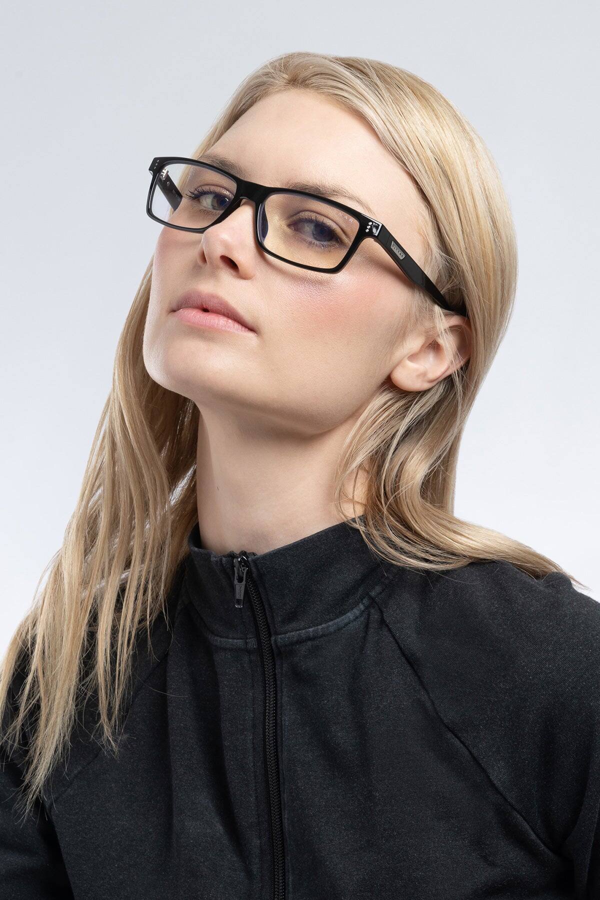 Back. GUNNAR - GUNNAR Gaming Glasses  -  Vertex, Moss, Amber Lens - Blue Light Blocking, Relieve Dry Eye, Anti Glare - Moss.