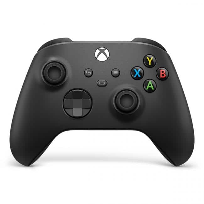Microsoft - Xbox Wireless Controller Wireless & Bluetooth Connectivity - New Hybrid D-pad - New Share Button - Featur - Carbon Black