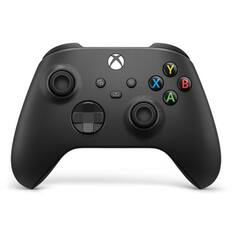 Front. Microsoft - XBOX Wireless Controller Carbon Black - Wireless & Bluetooth Connectivity - New Hybrid D-pad - New Share Button - Featur - Carbon Black.