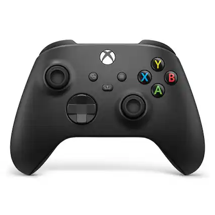 Front. Microsoft - Xbox Wireless Controller Carbon Black - Wireless & Bluetooth Connectivity - New Hybrid D-pad - New Share Button - Featur - Carbon Black.