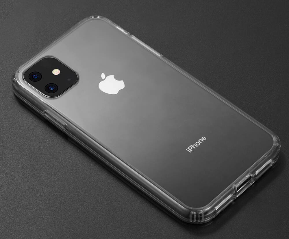 Alt View 6. Nakedcellphone - Clear Case for iPhone 11 - Clear.