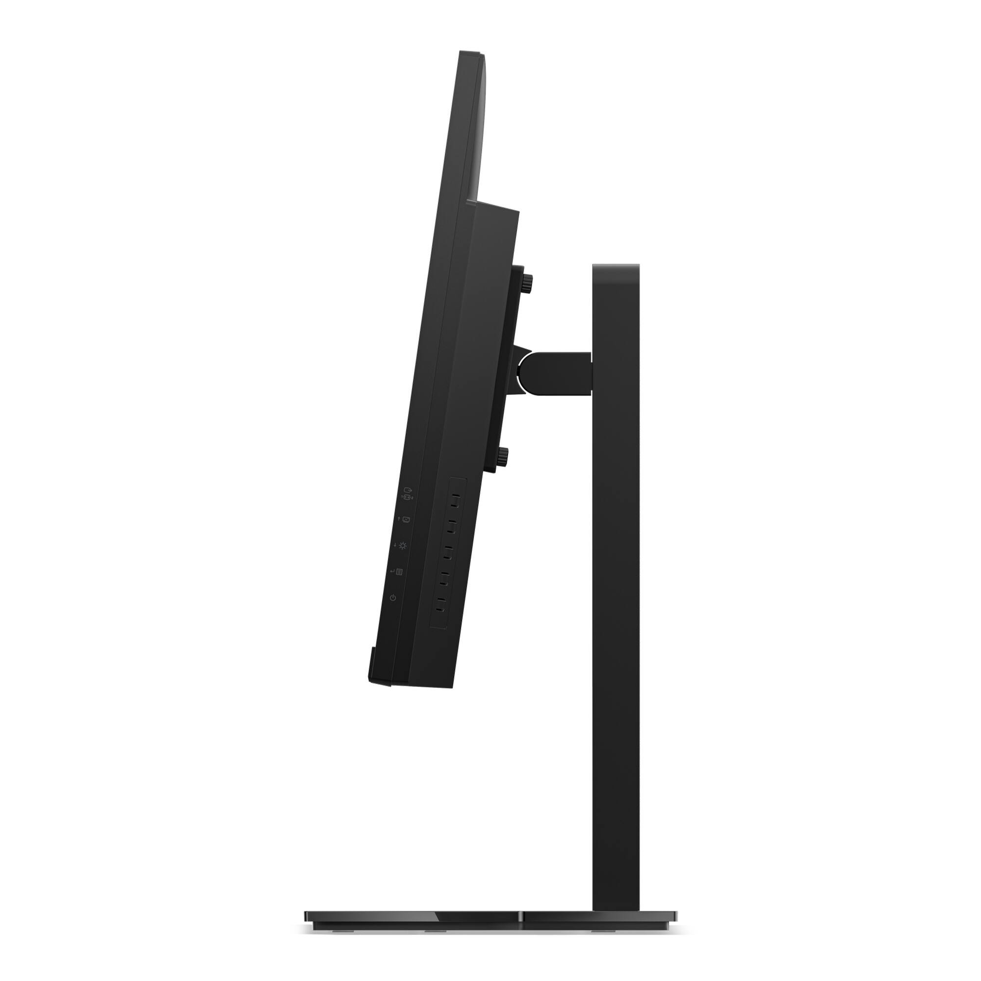 Alt View 5. Lenovo - Lenovo Legion 27U-10 27-inch 4K-160Hz and FHD-320Hz Dual Resolution Gaming Monitor, For Gaming - Raven Black.