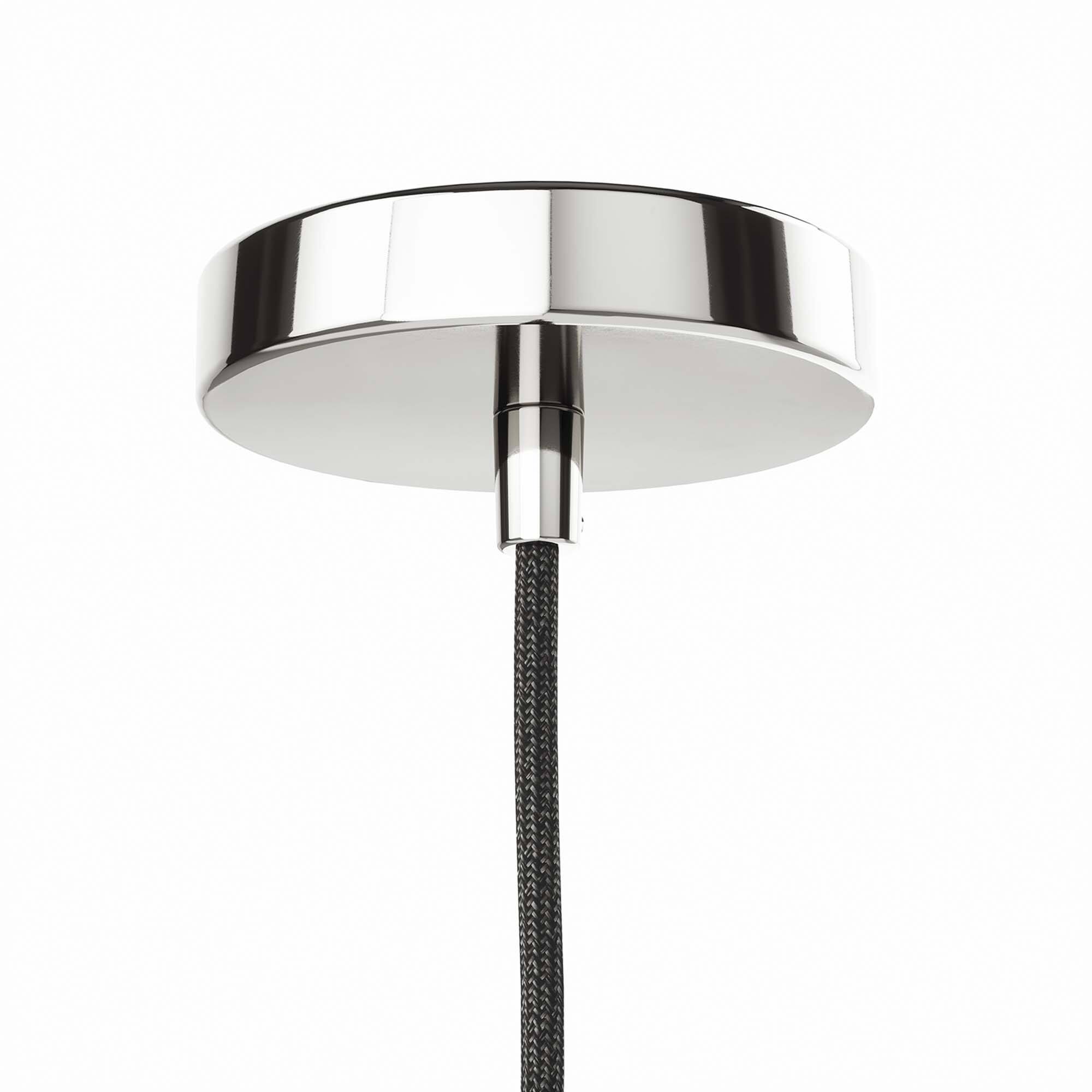 Alt View 4. Modway - Skylark Pendant Light by Modway - Clear Polished Nickel.