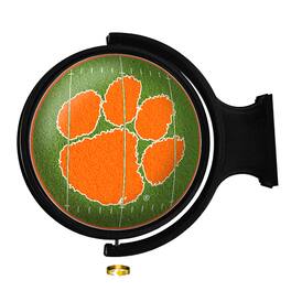 The Fan-Brand - Clemson Tigers Football 21'' x 23'' Rotating Lighted Wall Sign - Multicolor