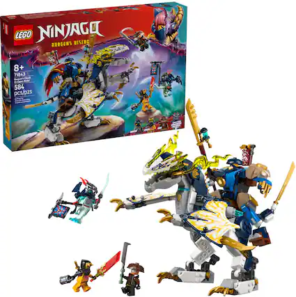 LEGO NINJAGO DRAGONS RISING 8+ 71843 Dragon Mech Rider 584 pcs/pzs - - - - - - tuna WOTM -