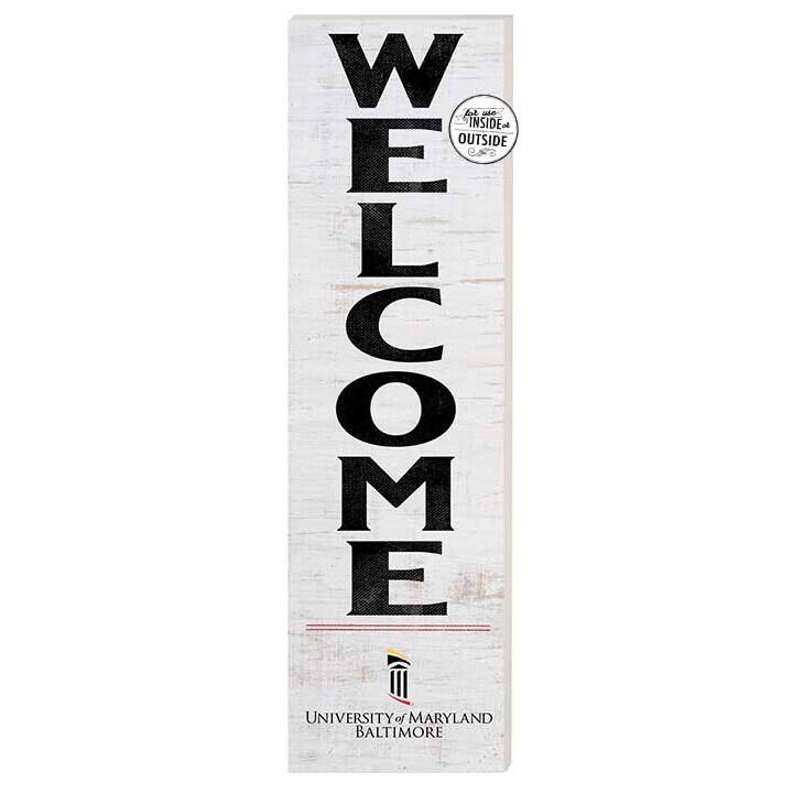University of Maryland Baltimore 10'' x 35'' Indoor/Outdoor Welcome Sign