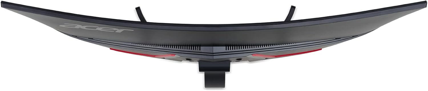 Alt View 1. Acer - Refurbished Nitro EDA3 31.5" Curved LCD Gaming Monitor 180Hz 2560x1440 1ms Response Time - Black.