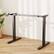 Alt View 1. Costway - Costway Electric Standing Desk Frame with LED Display Memory Positions for 40"-48" Desktop - Black.