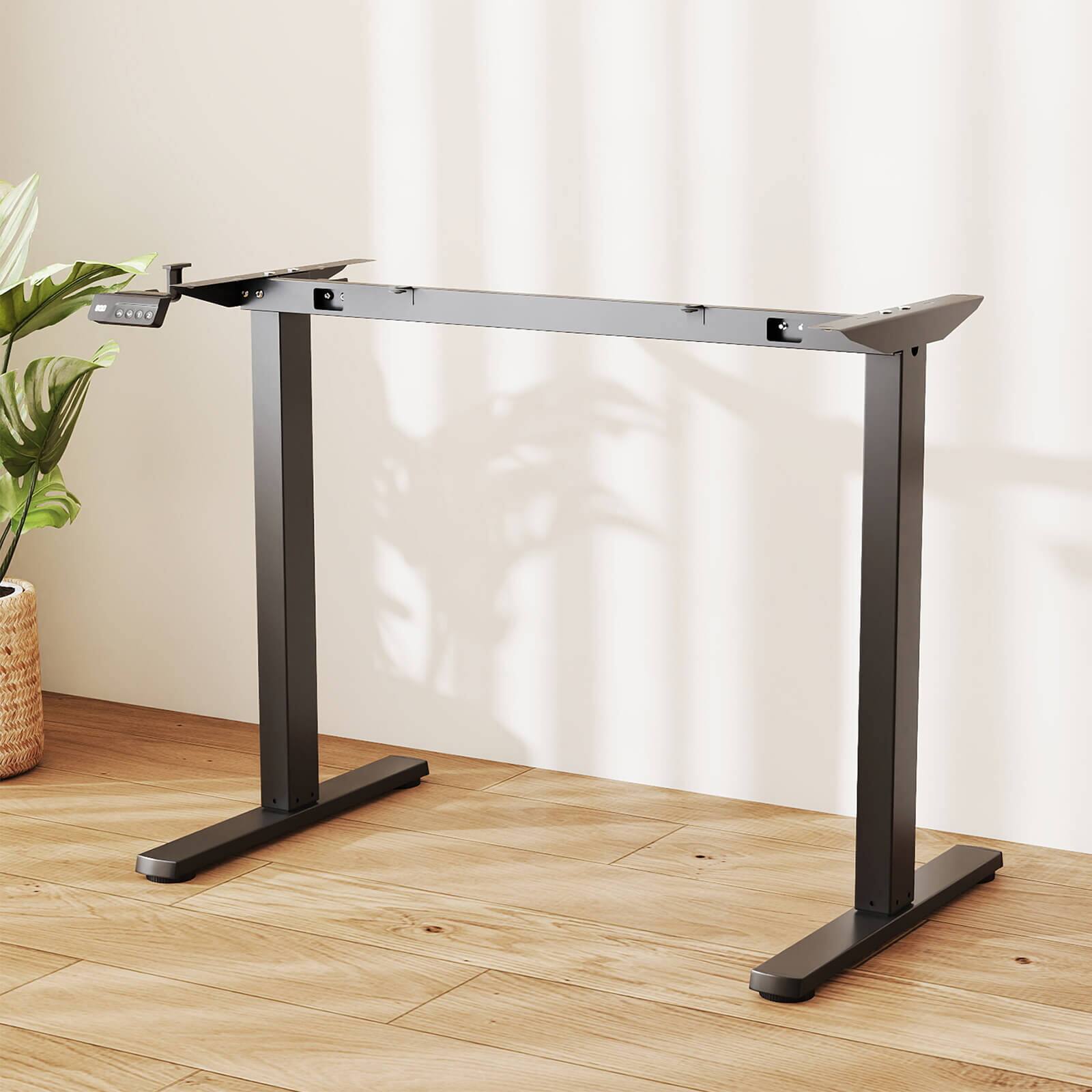 Alt View 1. Costway - Costway Electric Standing Desk Frame with LED Display Memory Positions for 40"-48" Desktop - Black.