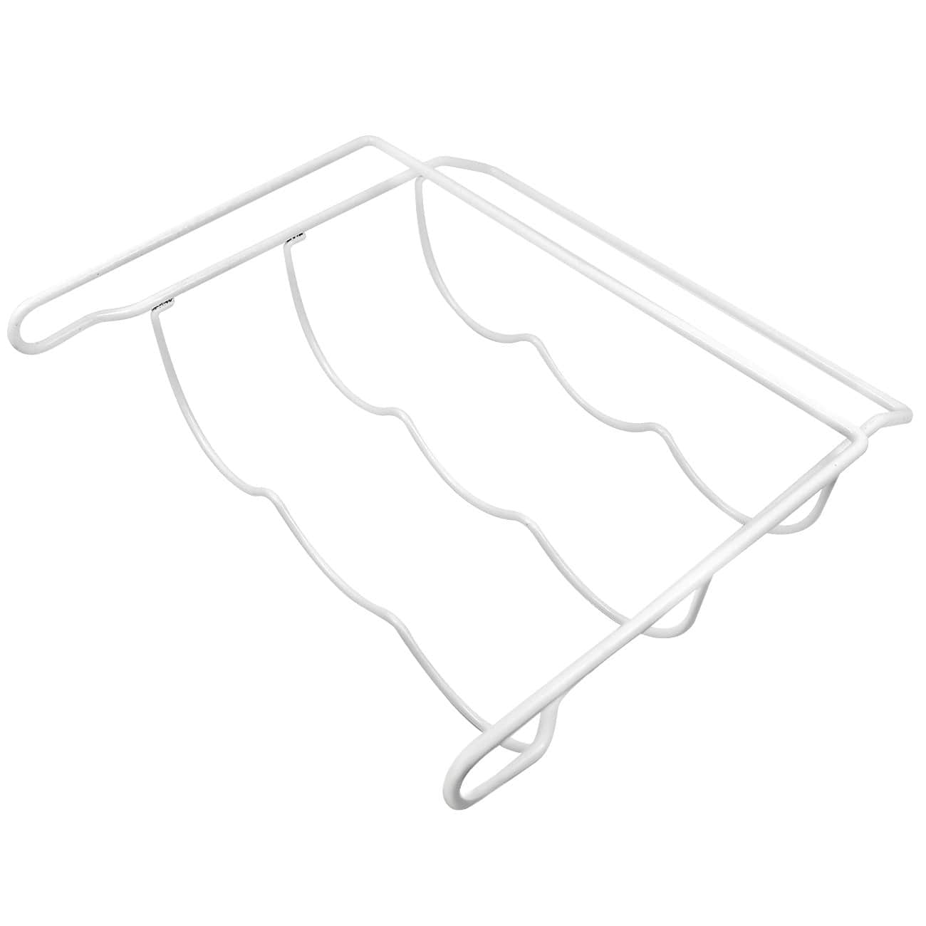 Sorbus - Fridge Wine Holder Rack for Most Fridges at Home - White