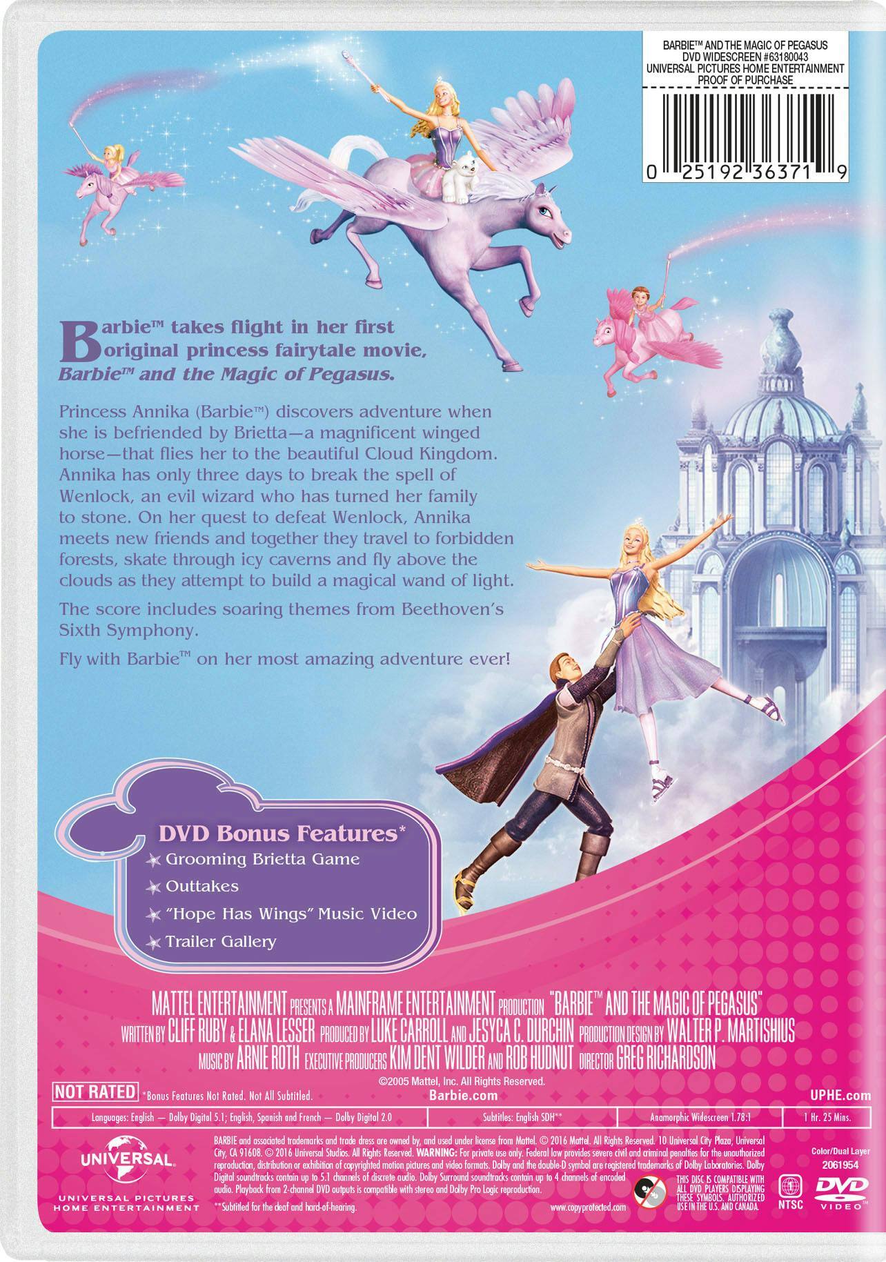 Angle. Barbie: The Magic of Pegasus [DVD].